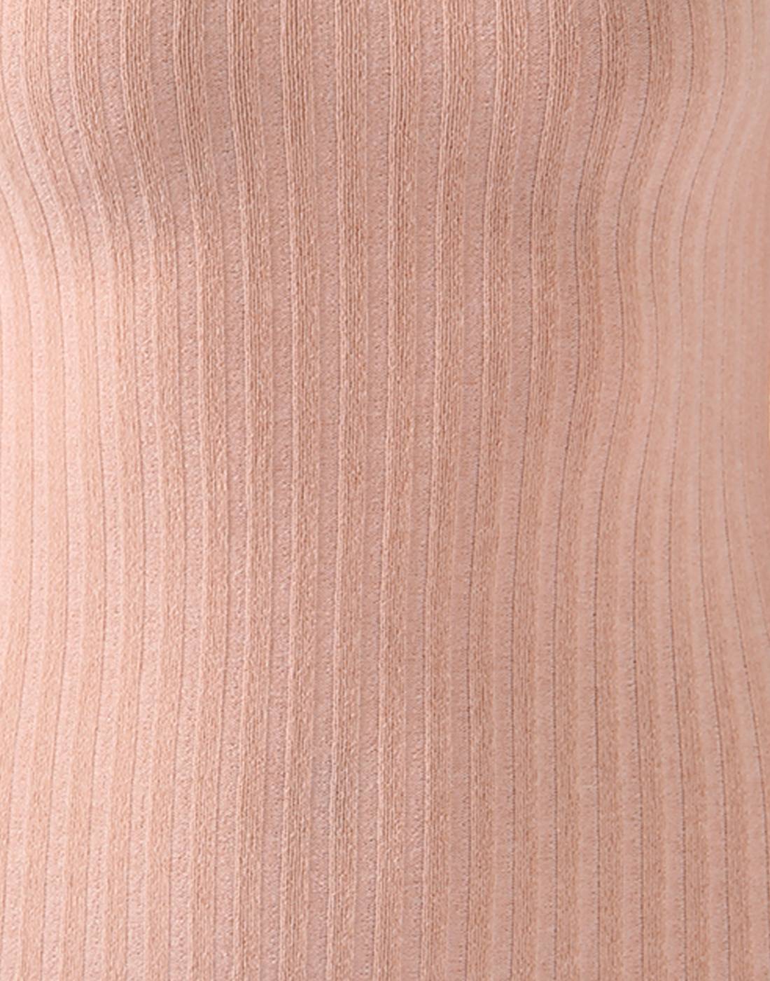 Ax Paris Women Party Peach Bodycon Dress